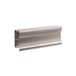 Golden sliding door profile with luxurious design