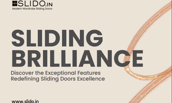 Elegant SLIDO wardrobe sliding doors with sleek design.