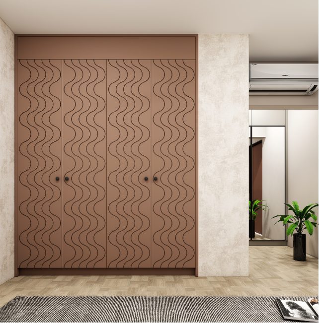 Curveé - PU Shutters for Wardrobes Designs | SLIDO