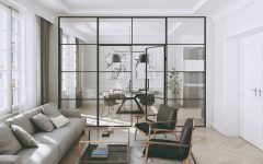 LUMI fixed screen glass partition