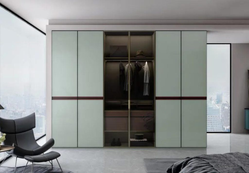 Niva profile shutter bedroom wardrobe