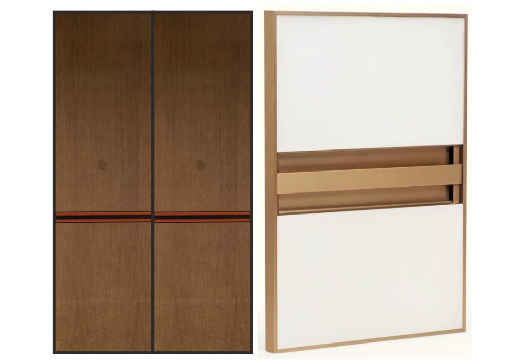 Niva profile shutters panel view